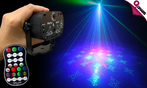 Rechargeable Party Laser Light with Remote!